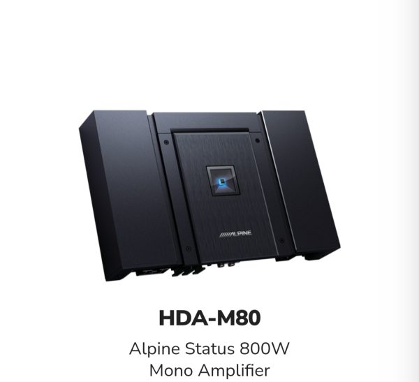 HDA_M80 آمپلی فایر آلپاین ALPINE