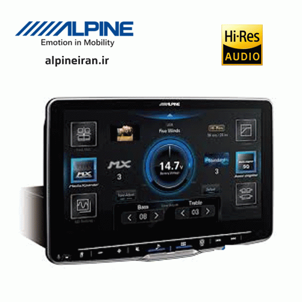 Alpine ILX-F509E پخش تصویری آلپاین