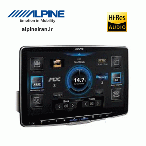 Alpine  ILX-F511E پخش تصویری آلپاین