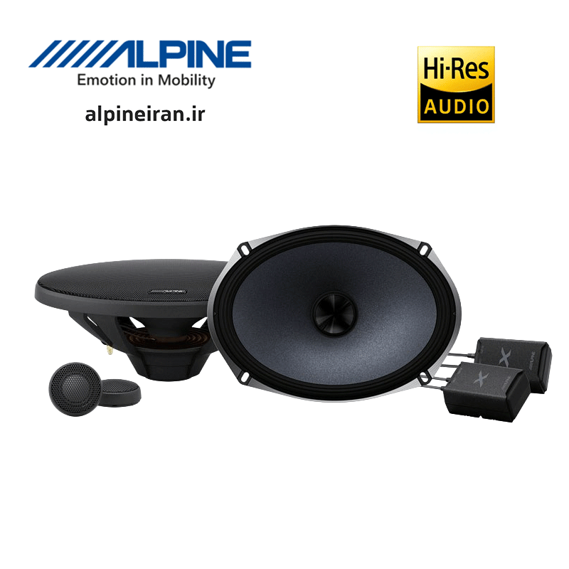 Alpine X-S69C کامپوننت بیضی آلپاین